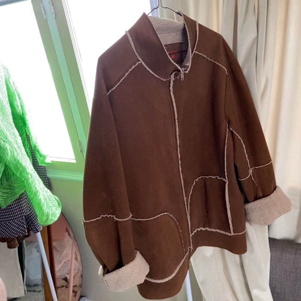 Super Soft Oversized Fleece Jacket